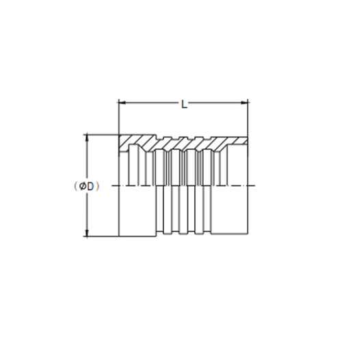 SAE 100R13/EB856 R13 Наконечник блокировки